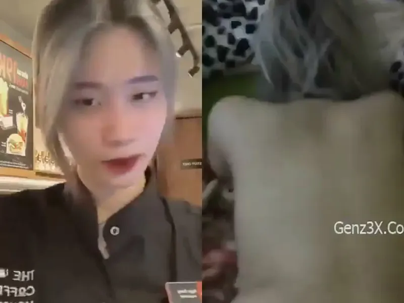 Lộ clip em nv coffee house bị người tình nắc tả tơi p2