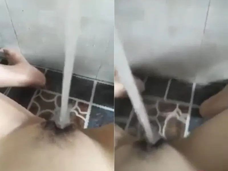 Người yêu thẩm du cực mạnh với vòi nước